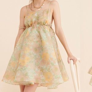 Selkie Empress Mini Dress | Size XSmall | Floral | Worn Once, Like New